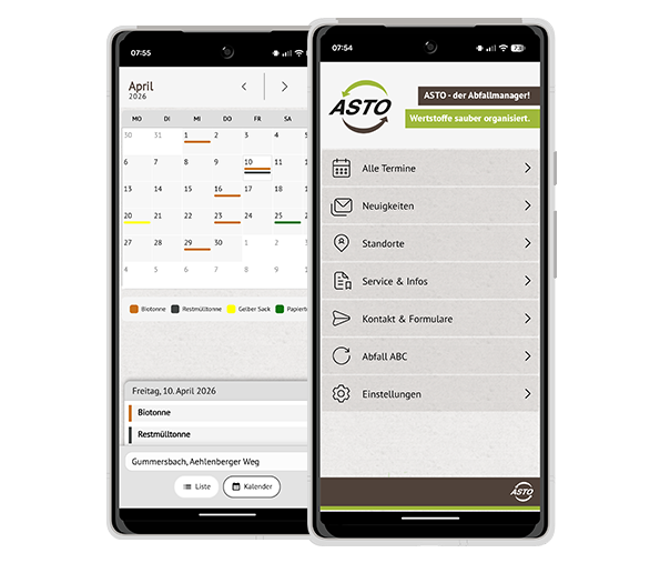 ASTO Abfallapp von MyMüll